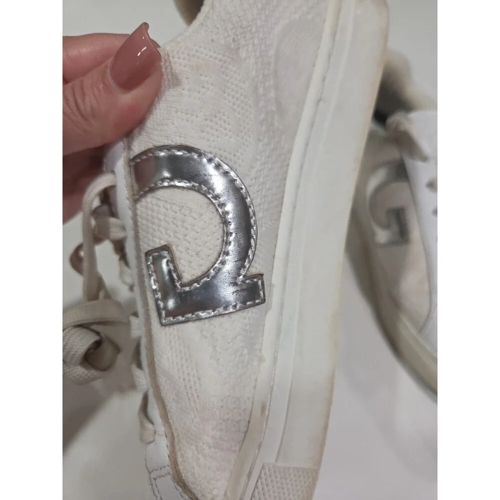 G/FORE Disruptor Quarter G Knit Womens White Size 9 Low Top Shoes G4LS22F21 SB9